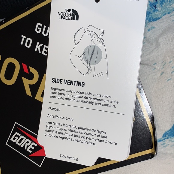 The North Face Mens Cryos Cotton Blend Down Parka GTX Jacket XL - Picture 15 of 15